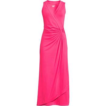 Lands' End Women's Sleeveless Tiered Maxi Dress : Target