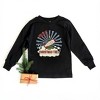 The Juniper Shop Rocket Around The Christmas Tree Toddler Long Sleeve Tee - image 2 of 3