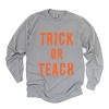 Simply Sage Market Trick Or Teach Garment Dyed Long Sleeve - 2 of 4