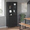 vidaXL Top for Highboard VIKEN Black Engineered Wood - 3 of 4