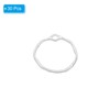 Unique Bargains Metal Bulk Elegant DIY Crafts Jewelry Making Hollow Circle Open Back Frame Pendant 30 Pcs - 3 of 4