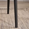 Farmhouse Spindle Back Dining Chairs, Leisure Chairs in Neutral Polypropylene Finish, Black Side Chairs, Set of 2 -Christopher Knight Home - 2 of 4