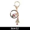 Unique Bargains Cute Christmas Keychain Double Ring Lobster Clasp Zinc Alloy 3.15" 1Pc - 2 of 4