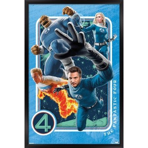 Trends International Marvel Fantastic Four: First Steps (2025) - Powers Framed Wall Poster Prints - 1 of 4