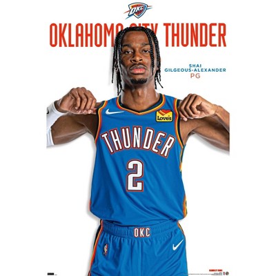 Nba Oklahoma City Thunder Youth Gilgeous Alexander Performance T-shirt - S  : Target