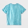 Grayson Mini Toddler Boys' 3pk Short Sleeve Jersey T-Shirt - Turquoise Blue - 2 of 3