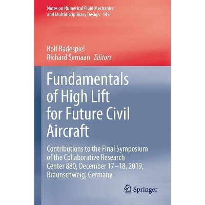 Fundamentals of High Lift for Future Civil Aircraft - by  Rolf Radespiel & Richard Semaan (Paperback)