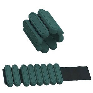 Weighted Adjustable Wrist and Ankle Band 1lb Set of Two - 1 of 4