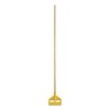 Rubbermaid Commercial Invader Side-Gate Wood Wet-Mop Handle, 1" dia x 60", Natural, 12/Carton - 3 of 4