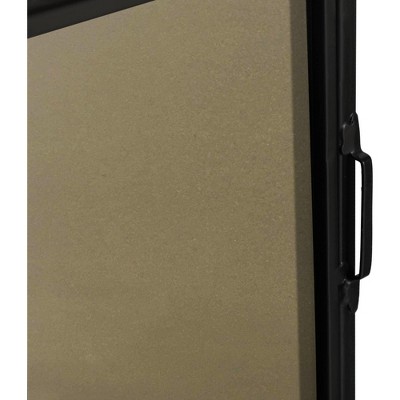 Elegant Silver Rectangular Metal Frame Mirror 24x32