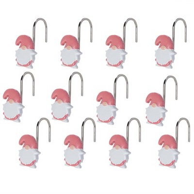 The Lakeside Collection Spring Gnome Bath Collection - Set of 12 Hooks