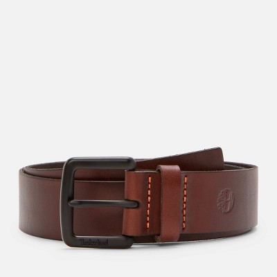 Timberland Men's 38mm Tree Logo Buckle Belt