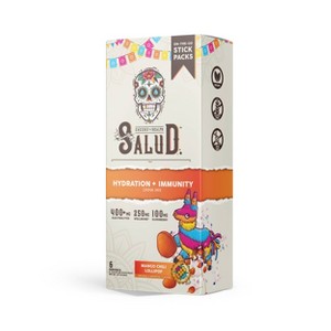 Salud Hydration + Immunity Mango Chili Lollipop Electrolyte Drink Mix - 6pk/0.21oz Sticks - 1 of 1