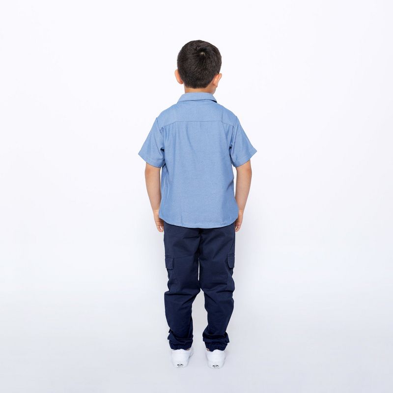 Mixed Up Clothing Boys Relaxed Fit Drawstring Cargo Jogger Pants, 2 of 5