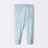 Baby 3pk Solid Cotton Pants - Cloud Island™ Blue - 2 of 3