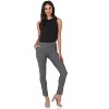 Rekucci Women’s Pull-On Skinny Work Pants – Tummy Control, Stretch Legging Fit with Zip Pockets for Office & Casual - 4 of 4