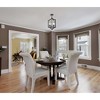 Elegant Lighting Kiera 4 lights pendant in black - 2 of 4