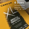 Canson XL Series Bristol Pad, Smooth Finish, Foldover Binding, 25 Sheet, 14x17 inch, 1 Count - 3 of 4