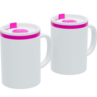Copco Iconic Desk Mug, Set of 2 - Pink