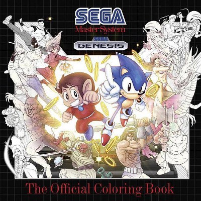 Sega: The Official Coloring Book - by  Patrick Spaziante (Paperback)