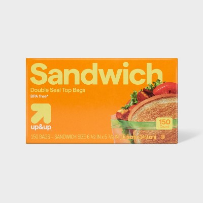 Sandwich Storage Bags - 150ct - up&up™