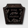 12.75" Stoneware Serving Platter Black - Threshold™ - 3 of 3