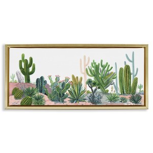 Stupell Industries Varied Desert Vegetation Cacti, 25" x 11" - 1 of 4