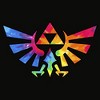 Men's Nintendo Legend of Zelda Tie Dye Crest Long Sleeve Shirt - 2 of 4