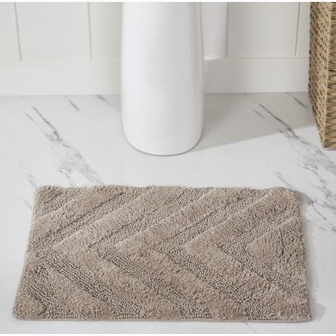 Hugo 100% Cotton Tufted Solid Non-Slip Backing 3 Piece Bath Rug Set - Better Trends - image 1 of 4