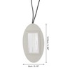 Unique Bargains Oval Elastic Cord Luggage Tag 1 Pc - 2 of 4