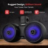 Pyle 6.5" Marine Wakeboard Bluetooth Speaker System - Black - 2 of 4