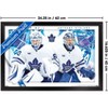 Trends International NHL Toronto Maple Leafs - Anthony Stolarz & Joseph Woll 25 Framed Wall Poster Prints - 3 of 4