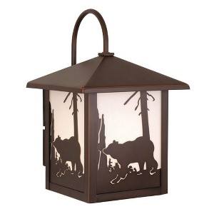 Vaxcel Bozeman 1 - Light Sconce in  Burnished Bronze - 1 of 4