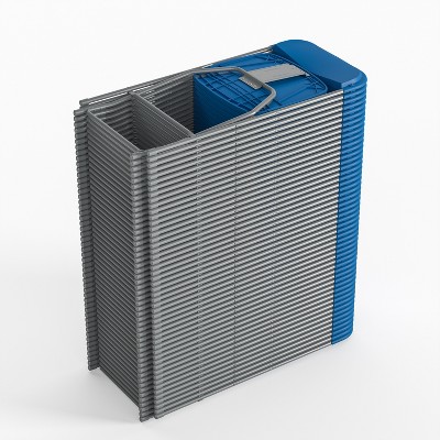 Hercules Series 31.5" Blue Metal Stackable Event Chair - 4 Pack