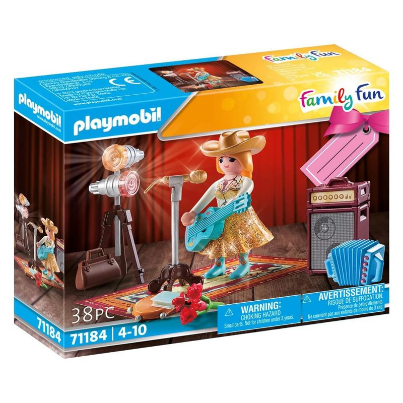 Playmobil 71184 Family Fun Country Singer Building Set, 5 of 6