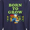Boys' - Garfield - Born To Grow Long Sleeve Graphic T-Shirt - 2 of 4