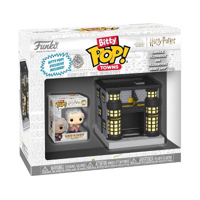 Funko Bitty POP! Towns: Harry Potter Garrick Ollivander and Ollivander's Wand Shop Figures