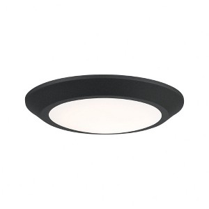 Quoizel Lighting Verge 1 - Light Flush Mount in  Earth Black - 1 of 2