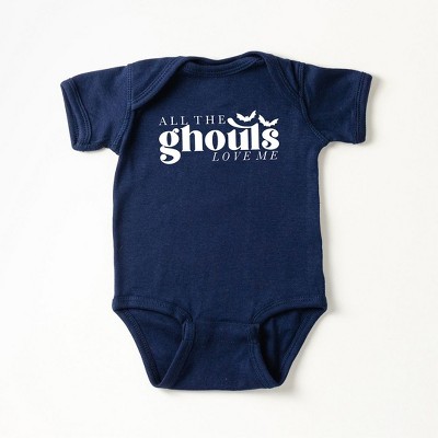 The Juniper Shop All The Ghouls Love Me Baby Bodysuit