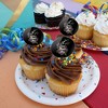 Beetlejuice Never Trust The Living Tattoo Sandworm Cupcake Picks Toppers Decoration Set of 6 - 4 of 4
