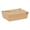 Inno-Pak 56 oz INNOBOX EDGE Compostable Kraft - Pack of 65 - 2 of 3
