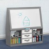 Delta Children Artist Storage Double-Sided Easel - 3 of 4