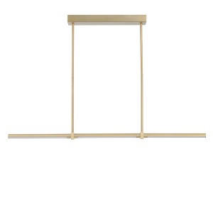 ET2 Lighting Dorian 3 - Light Island Pendant Light in  Gold - 1 of 4