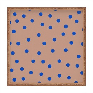 Garima Dhawan vintage dots Square Bamboo Tray - Deny Designs - 1 of 2