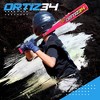 Ortiz34 Youth T-Ball Set, 25" Aluminum Bat (-10 Drop), Foam Core T-Ball, 9" Lightweight Glove, Graffiti Print (Pink) - 4 of 4