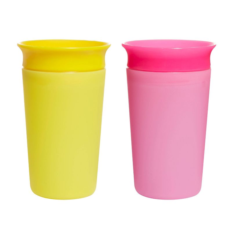 Munchkin Miracle 360° Color Changing Sippy Cup - 9oz/2pk, 3 of 11