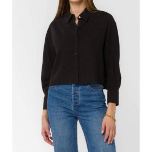 Women's Summerlyn Button Up Shirt - Velvet Heart - 1 of 4