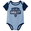 MLS Sporting Kansas City Infant Boys' 3pk Bodysuit - 4 of 4