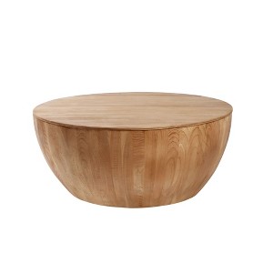 NicBex Bucket Shaped Coffee Table with Storage for Office,Living Room,Dining Room,Bedroom - 1 of 4