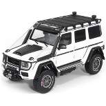 Mercedes Benz Brabus 550 Adventure G-Class 4x4 White with Black Top 1/18 Diecast Model Car by Almost Real